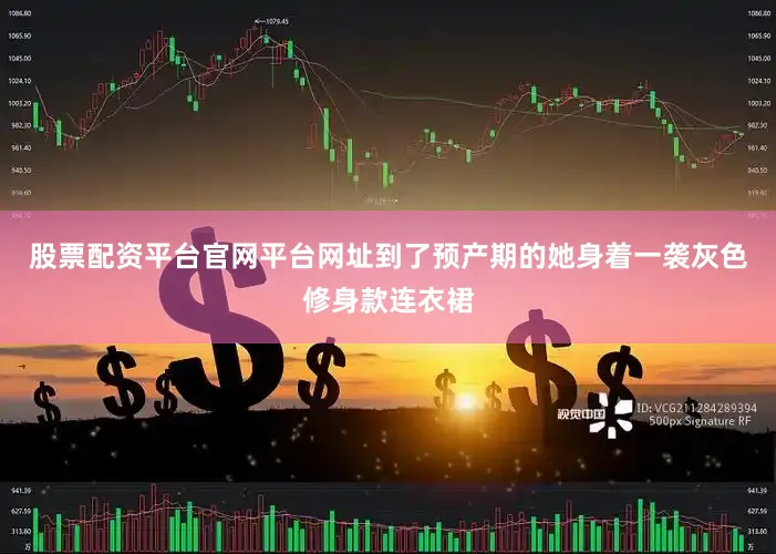 股票配资平台官网平台网址到了预产期的她身着一袭灰色修身款连衣裙